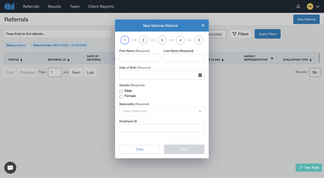 OccuMed Job Analysis Portal screenshot 4