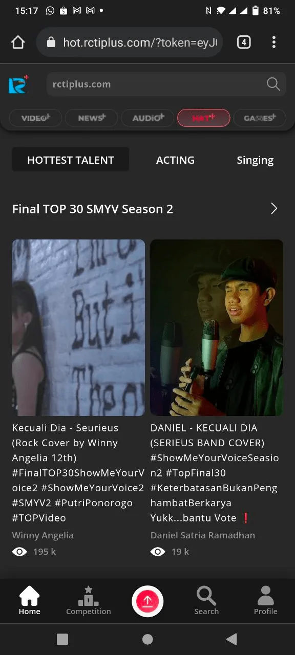 RCTI+ Streaming Platform screenshot 3
